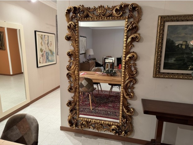 Specchio da Parete 'Ocre' 114 x 64 cm Specchio Rettangolare